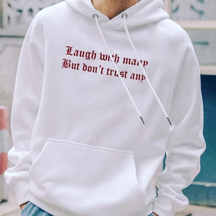 Laugh With Many Hoodie - Top Hoodies