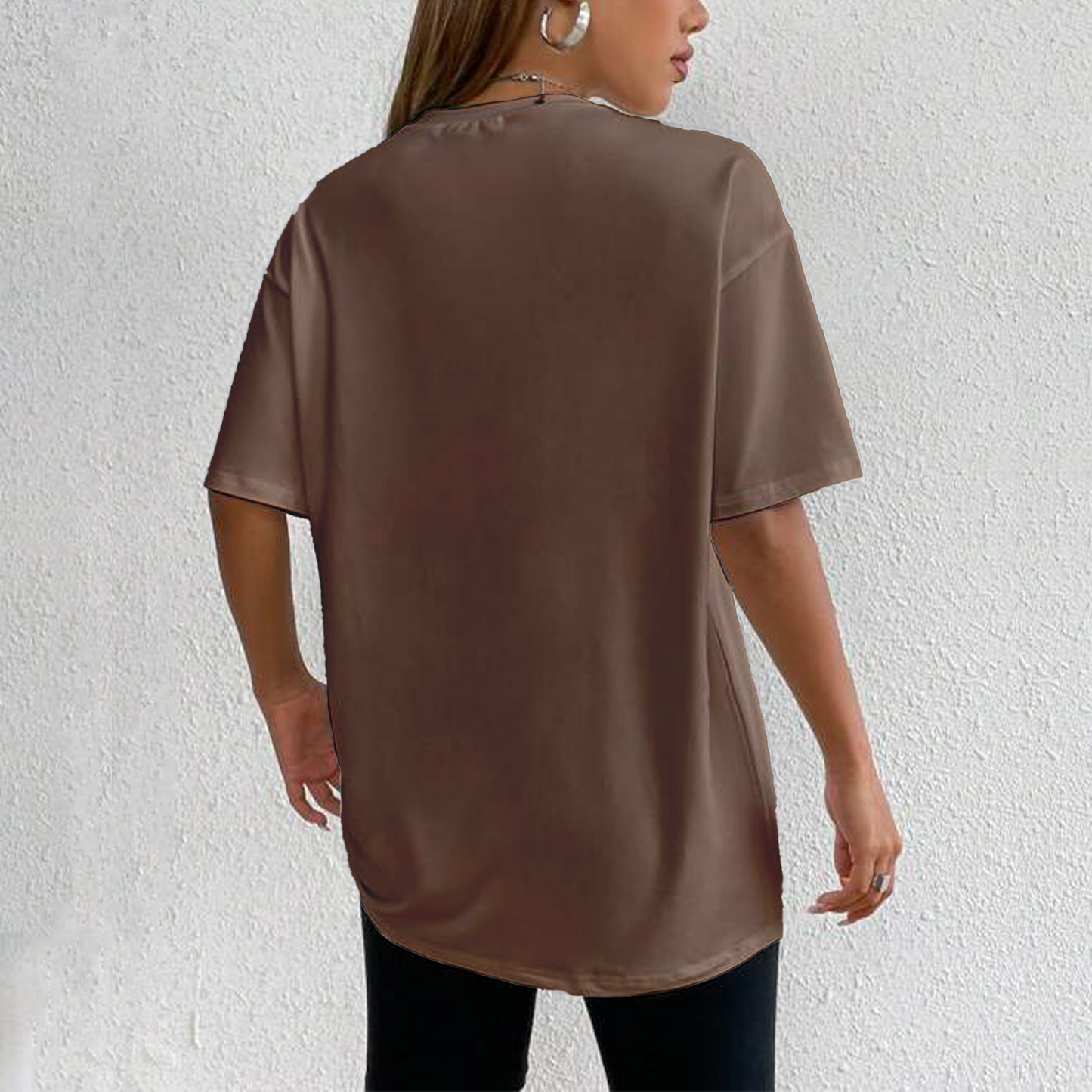 Plain Oversize T-Shirt For Women