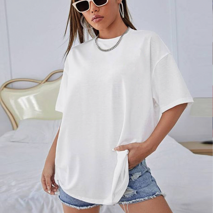 Plain Oversize T-Shirt For Women