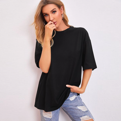 Plain Oversize T-Shirt For Women