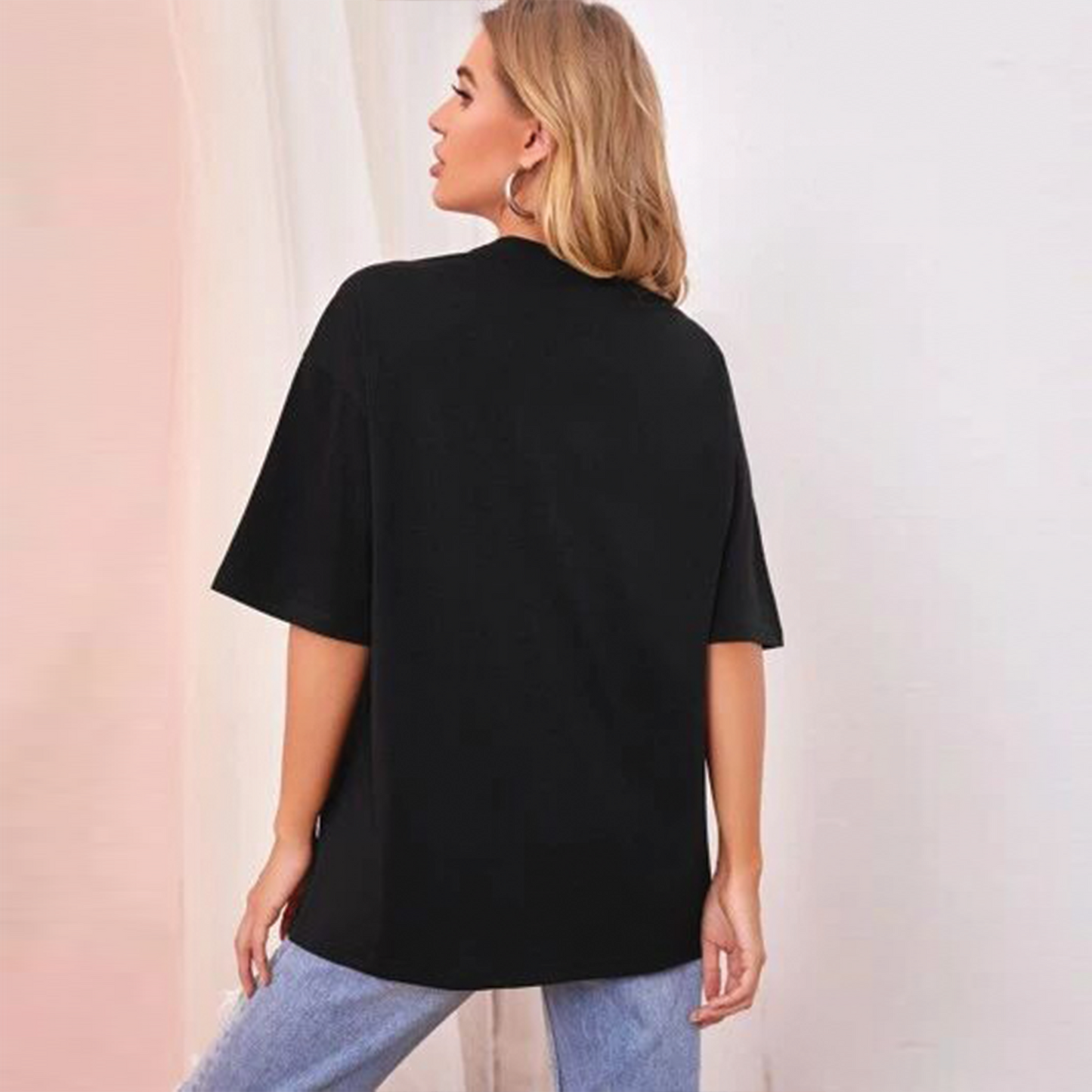 Plain Oversize T-Shirt For Women