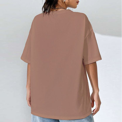 Plain Oversize T-Shirt For Women