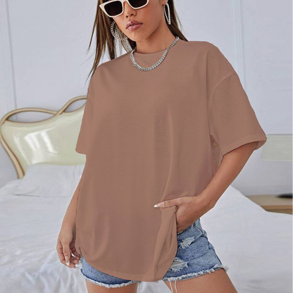 Plain Oversize T-Shirt For Women