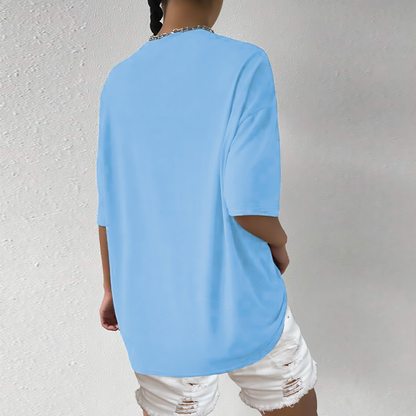 Plain Oversize T-Shirt For Women