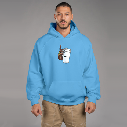Glass In Hand Hoodie For Men