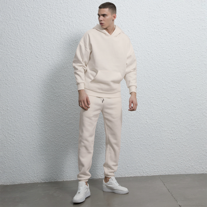 Plain Hoodie & trouser Set For Men