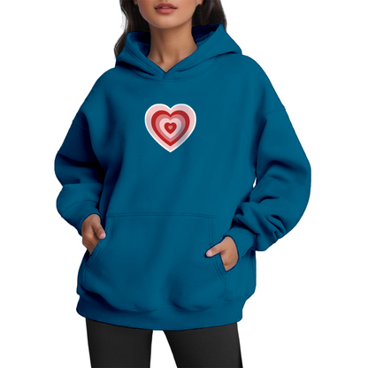 Heart Hoodie For Women