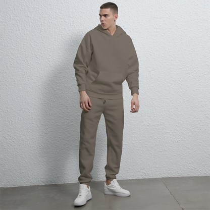 Plain Hoodie & trouser Set For Men