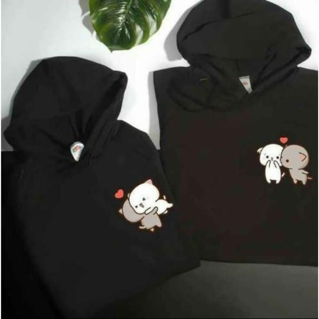 Cute Love Couple Hoodies
