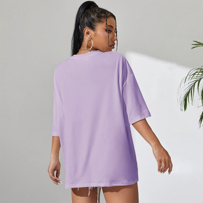Plain Oversize T-Shirt For Women