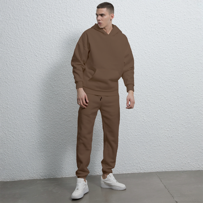 Plain Hoodie & trouser Set For Men