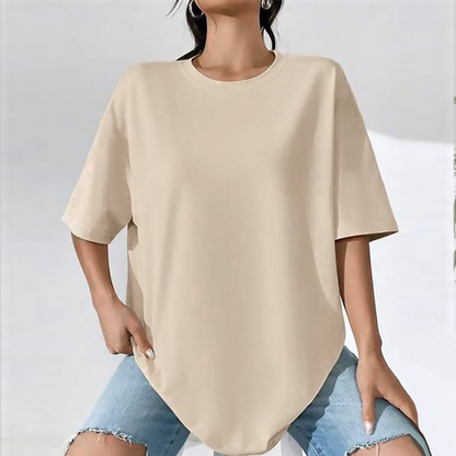 Plain Oversize T-Shirt For Women