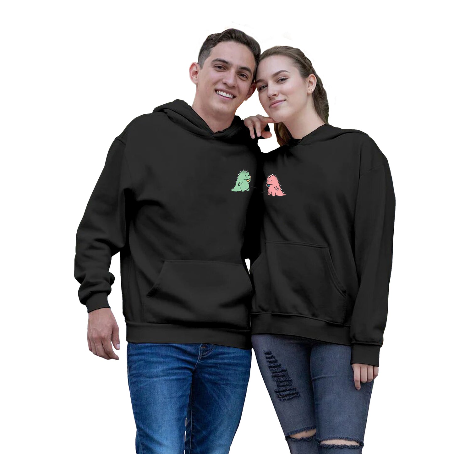 Dinosaur Hoodies For Couples