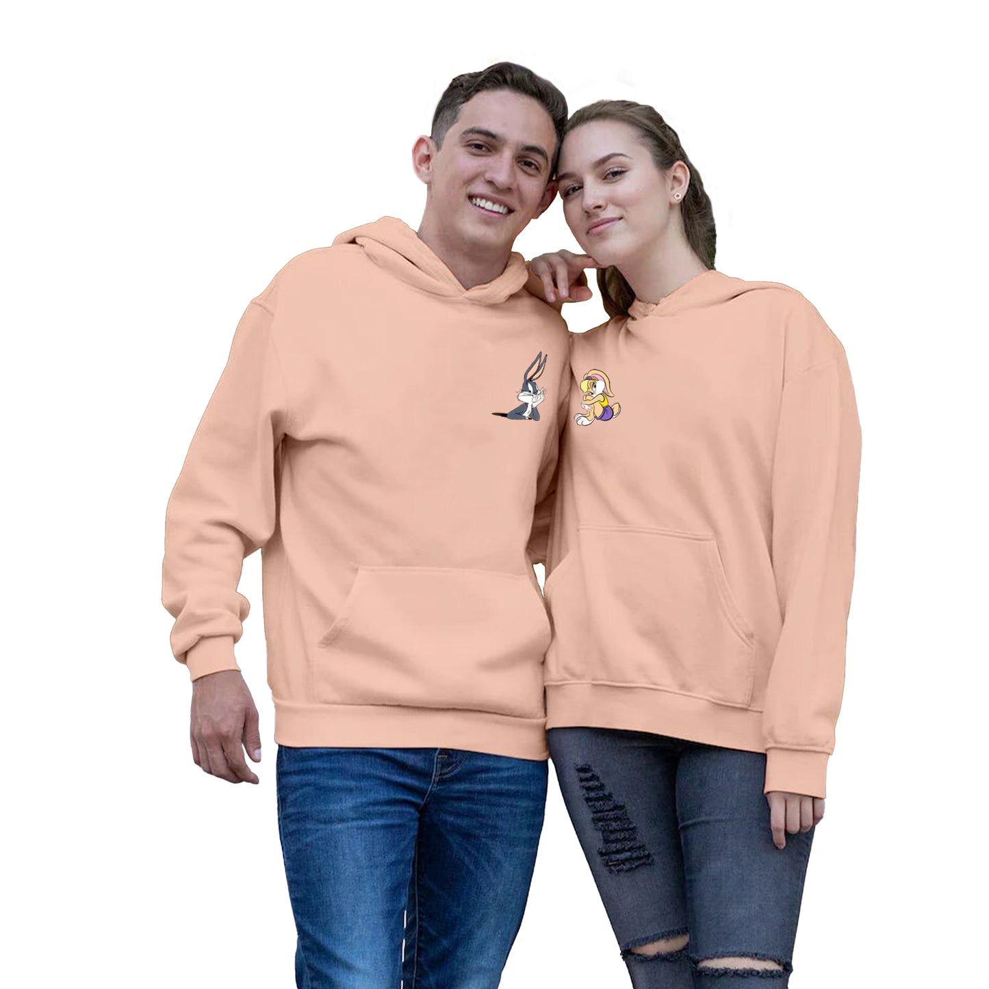 Bugs Bunny Hoodies For Couple