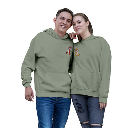 Chip N Dale Hoodies For Couple