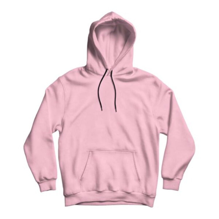 Plain Baby Pink Hoodie Top Hoodies