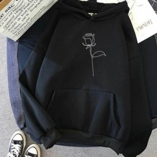 Rose Hoodie - Top Hoodies