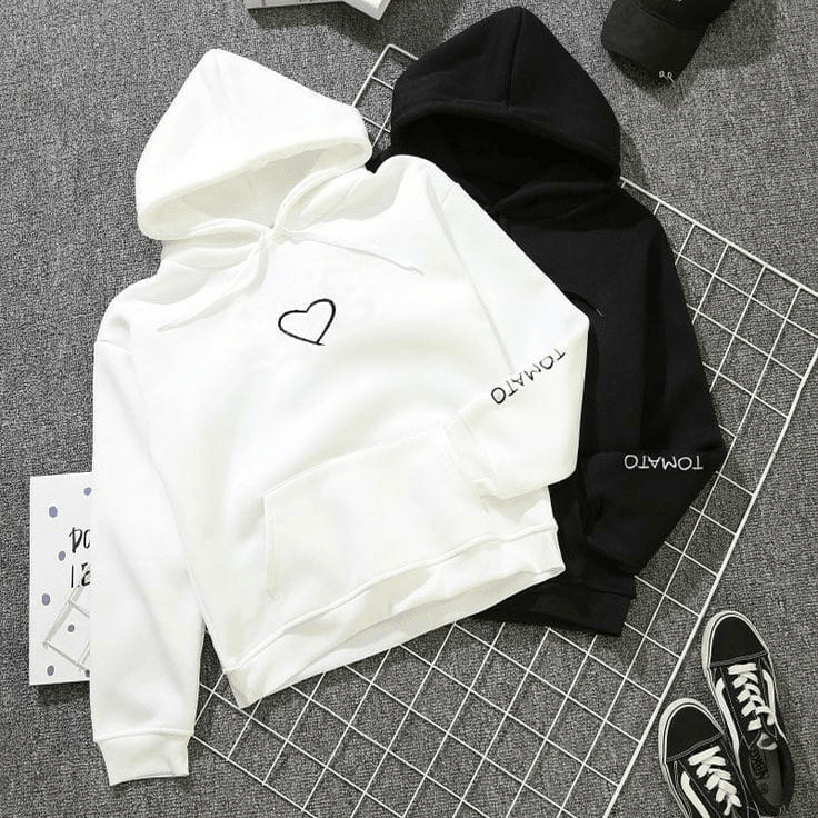 Heart Hoodie - Top Hoodies