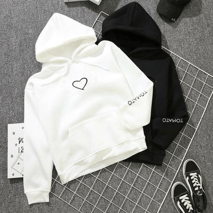 Heart Hoodie - Top Hoodies