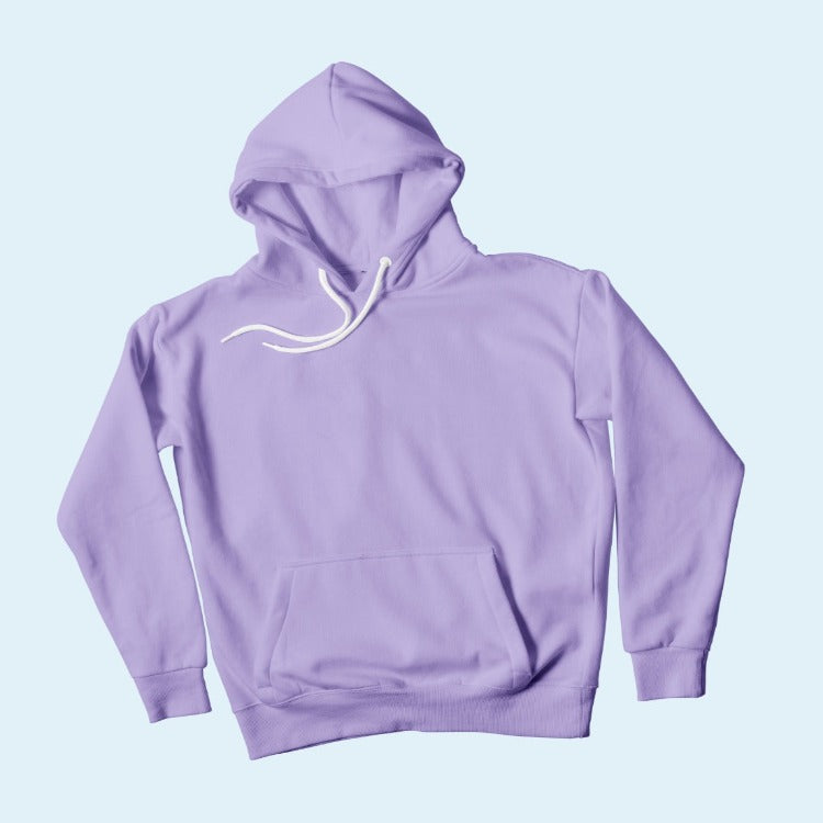Plain Purple hoodie Top Hoodies