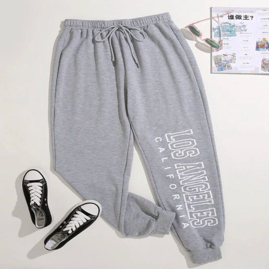 Beautiful Printed Grey Sweatpants 2021