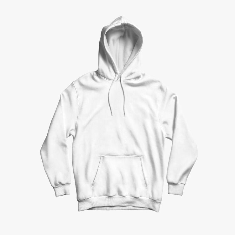 Plain White Hoodie
